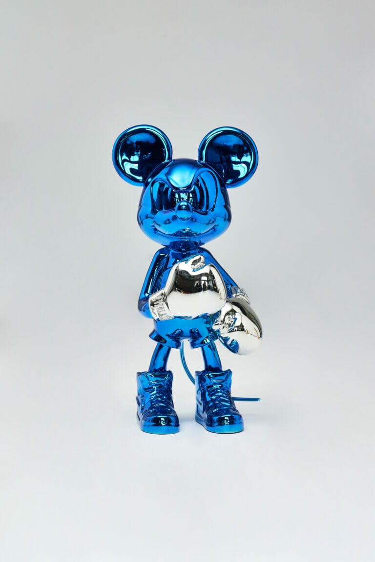 Mickey Box Chrome Blue