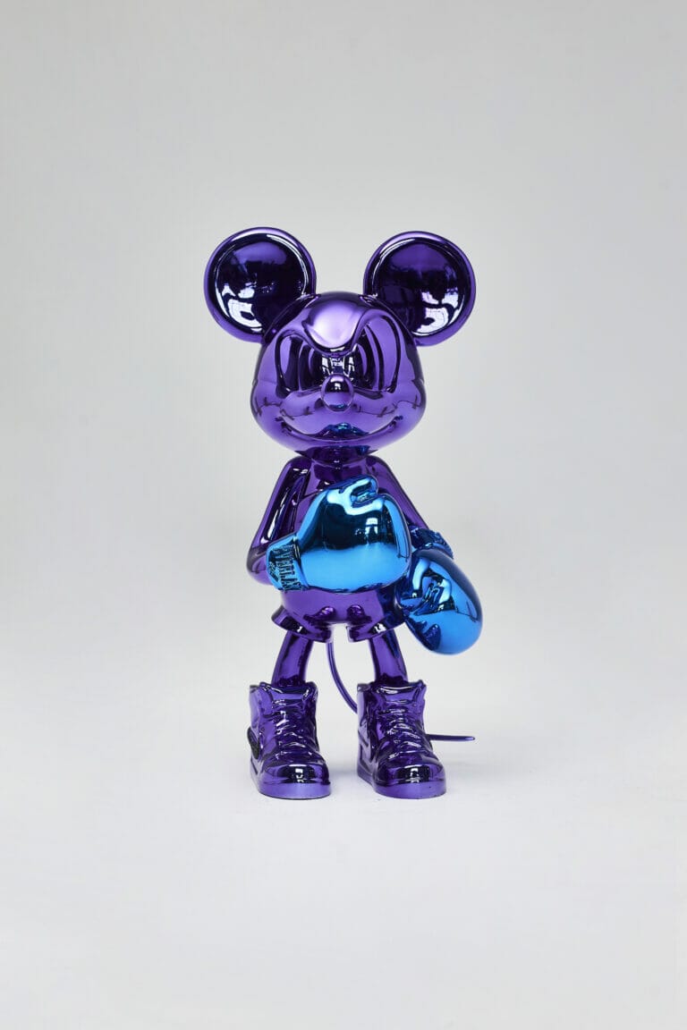 Mickey Box Chrome Purple