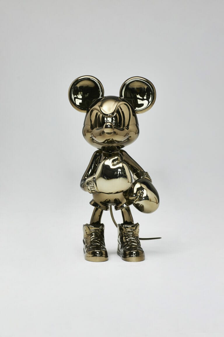 Mickey Box Smoke Silver