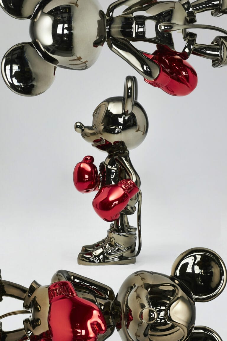 Mickey Box Chrome Red