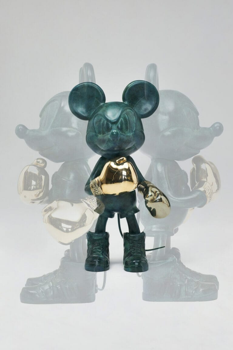 Mickey Box Olive Bronze