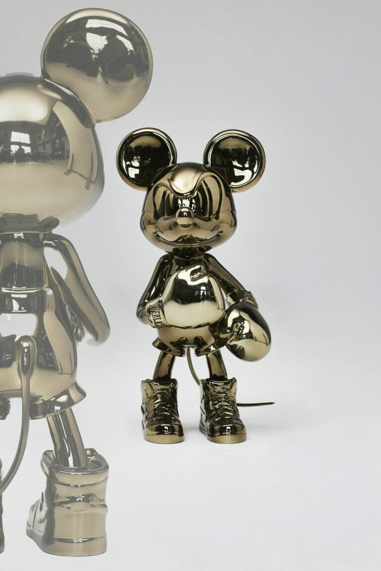 Mickey Box Smoke Silver